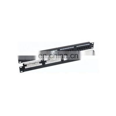 2 Port Fiber Patch Panel CAT6 STP Patch Panel for RJ45 Kestone Jack photo-5