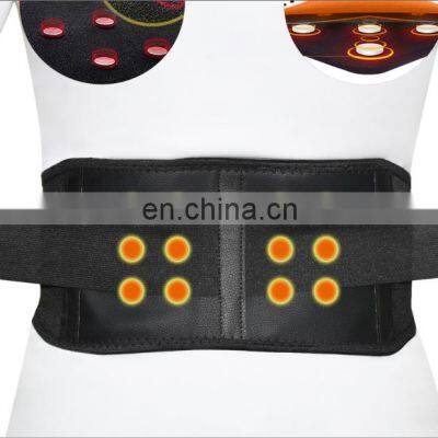 Best Sell Tourmaline Self-heating Adjustable Waist Protection Back Support Belt