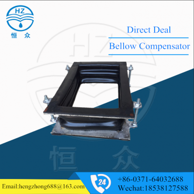 Circular / rectangular rubber duct compensator, EPDM material