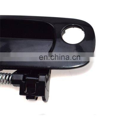 New Outside Door Handle Front Right Passenger Black For Toyota Corolla 98-02