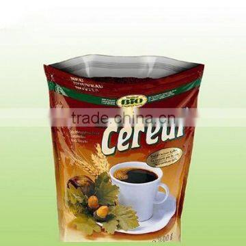 Laminated stand up pouch Plastic Bags for coffee with zipper