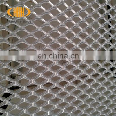 Factory supplier aluminum diamond shape expanded metal mesh