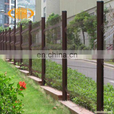 Heavy duty brown color welded mesh fence