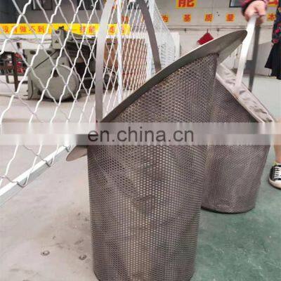 Custom Duplex Steel 2205 Perforated Basket Filter photo-4