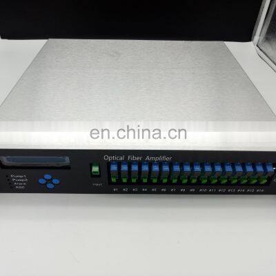 Warranty 3 Years 1550nm CATV EDFA 16 PORT 20DBM With PON WDM Erbium-Doped Fiber CATV Amplifier OPTICAL photo-5