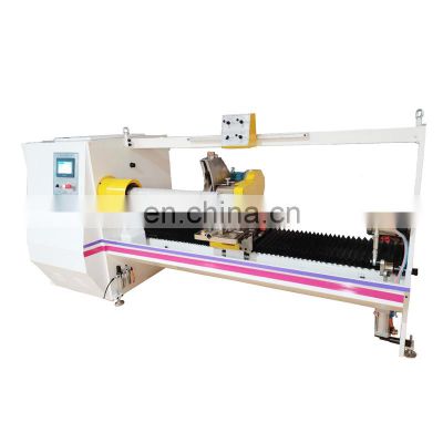 aluminum foil roll and PVC electrical tape cutter tape log roll cutting machine