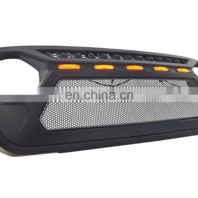 Car Accessories 4x4 Parts Paint Auto Parts Matt Black Front Grilles For Jeep JL 2018 photo-4