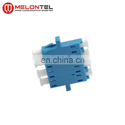 MT-1032-LC-C China Supply Blue Fiber Optic LC Female Connector Singlemode LC UPC 4 Core Adaptor