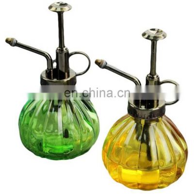 Spring Gardening Glass Sprayer Decorative Plant Mister Watering Cat Pot Mist Spray Bottle with Top pump for Indoor Potted Plants