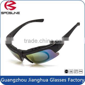 Fashion foam padded sports myopia cycling running sunglasses