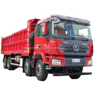 8x4 dump truck Shacman X3000 12 wheel 430hp jamaica tipper truck