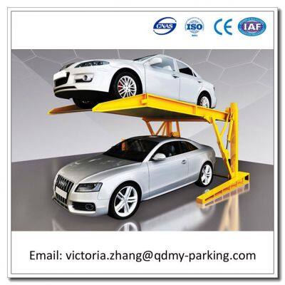 Double Car Parking Lifts/ 2 Level Parking Lift/Car Underground Lift/Two Post Tilt Parking Lift