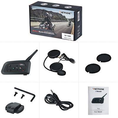 Factory Supply Teleheer V4 Group Communication System For Skiing/Motocycle/Boat/Gliding