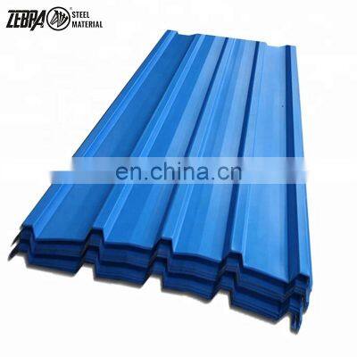 Color Blue RAL 5015 Corrugated Metal Roof Tile Sheet Price