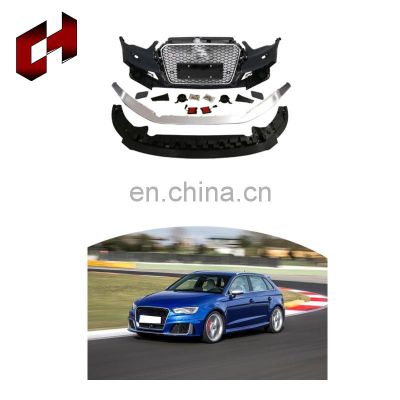 CH Custom Automotive Accessories Bumper Plates Grilles Side Stepping Headlight Car Body Kit For Audi A3 2014-2016 To Rs3