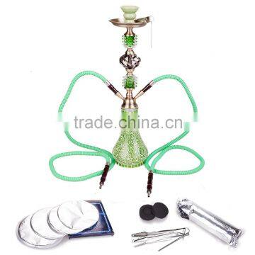 2016 Hot Selling JYH04 Green Wholesale Glass Hookah Shisha photo-4