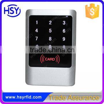 HSY-S238 RFID smart card access control touch screen reader keypad