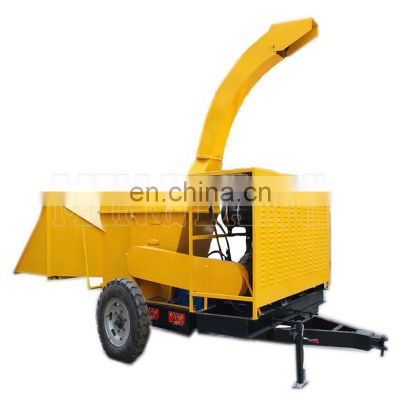 Environment Friendly Removable Wood Tree Log Stump Wood Chip Crusher Wood Crushser Machine