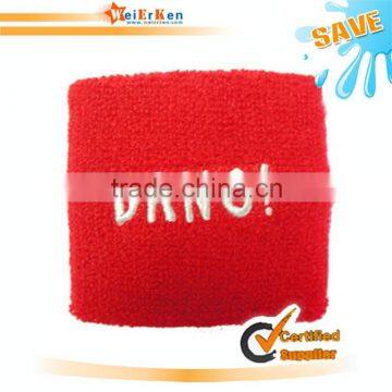 cotton fabric wristband sports