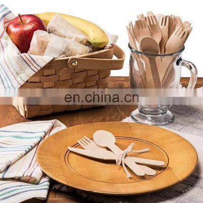 Disposable Biodegradable Bamboo Wooden Cutlery