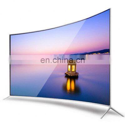 Customized Metal Base Fullscream UHD Dolby Cinema 4K TV 75 Inch 4K Smart