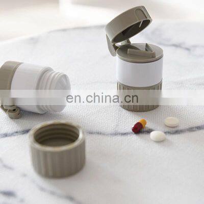 Portable Grinding Plastic Box Portable Medicine Wholesale Custom Logo Pill Organizer Modern photo-2