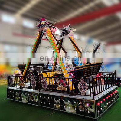 Funny and thrilling new pirate ship Park Equipment Ride Mechanical Viking Boat Pirate Ships For Kids And Adult