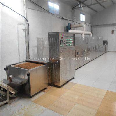 High Efficiency Tunnel Microwave Mealworm Dryer