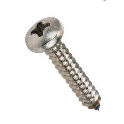 Cross Recessed Pan Head Self Tapping Metal Screws