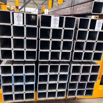 High quality hollow section carbon steel Q235 Galvanized square rectangular pipe