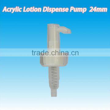 24mm factory bathroom liquid soap dispenser plastic pump tops