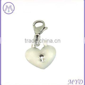 promotional heart key keychain