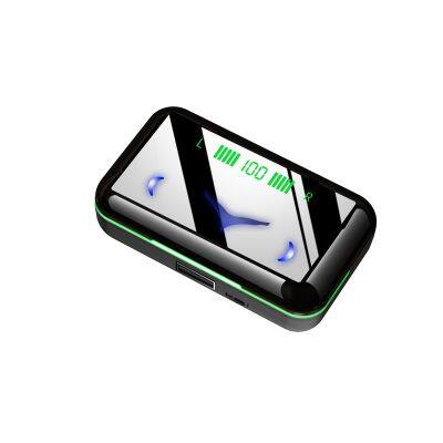 2000mAh Power Bank LED Display TWS Bluetooth Earphone Noise Cancelling Bass Earplug 5.1Waterproof Wireless Earbuds photo-2