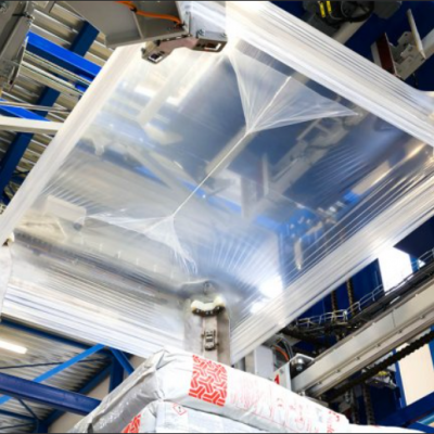 Chinese Supplier Automatic Stretch Hood and Shrink Wrapping Machine