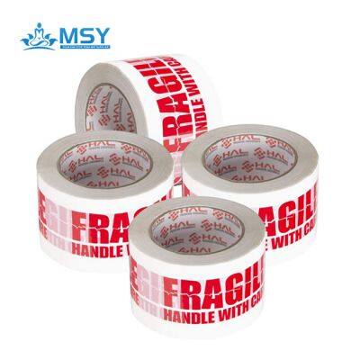 Custom Logo Printed Strong China Acrylic Transparent 60mm BOPP Color Adhesive Packing Tape