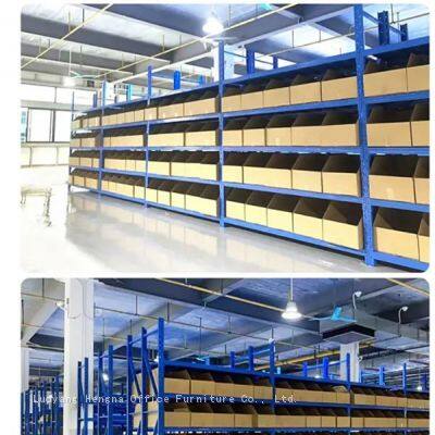 Industrial Parts Shelving System 300kg Load Capacity - Garage Storage Solution with  Four Reinforcement Bars