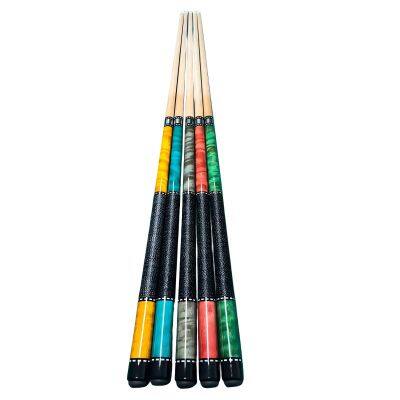 KB134 High Quality 1/2 Split 13mm Stainless Steel Shaft Wrap Grip Factory Direct Sale High-End Pool Cue for Game Room Maple photo-3