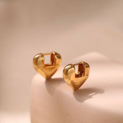 KMJ High Quality 18K Gold Plating With Electrophoretic Coating Tarnish Resistance Jewellery Earrings photo-2