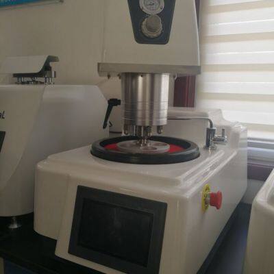 MOPAO3st 300mm Automatic Metal Polishing Grinding Machine Touch Screen Double Discs 50-1000 R/min Speed photo-4