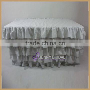TC066A1 China Wholesale Table Cover Wedding,cotton Table Cloth photo-6