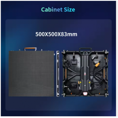 Персонализируемая подсвечиваемая светодиодная панель для стены, класс защиты IP65, шаг пикселей P3.91