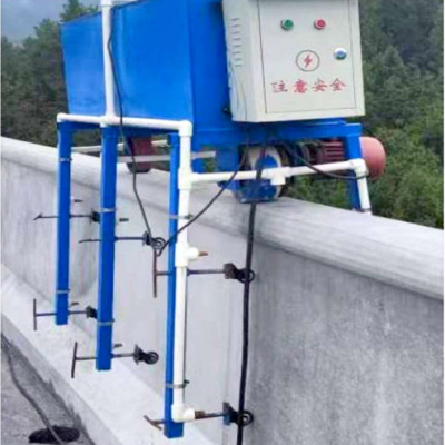 Automatic Sprinkler Curing Trolley for Bridge Guardrail Concrete