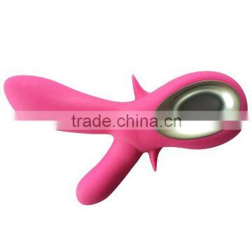 2016 Made in China New Waterproof Female G-spot Dual Vibrating Stick Adult Sex Products Sexy Vibrators For women