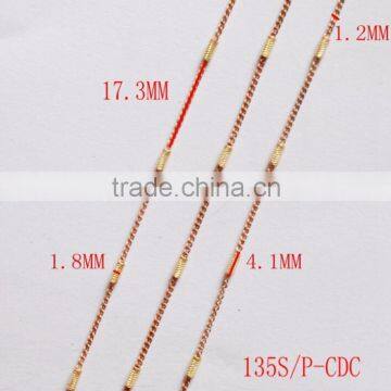 Newest 2016 Chain Wholesale,Brass Dubai New Gold Chain Design