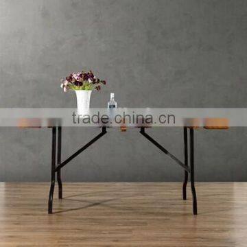 DT-4043 Antique Designs Furniture Durable Vintage Industrial Table