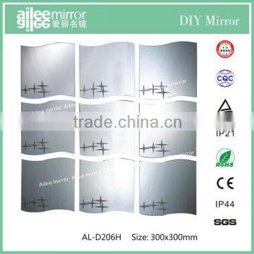 Special effect mirror glass laminated solar panel mirror