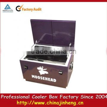 Metal ice cube box