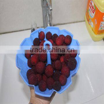 Multifunction Silicone Draining Basket Foldable basket