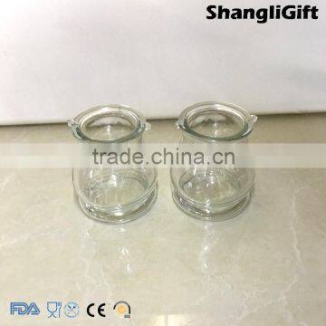 Xuzhou Shangli 310ml Candle Stick Clear Glass With Iron Wire