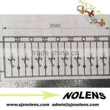 Wrought Iron Fence/Steel Fence/Security Palisade Fencing